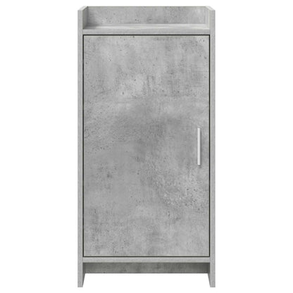 Dressoir Betongrijs 40 x 36 x 80 cm Bewerkt hout