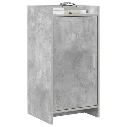 Dressoir Betongrijs 40 x 36 x 80 cm Bewerkt hout