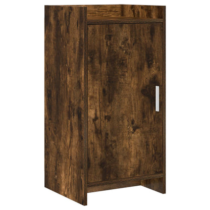 Dressoir Gerookt eiken 40 x 36 x 80 cm Bewerkt hout