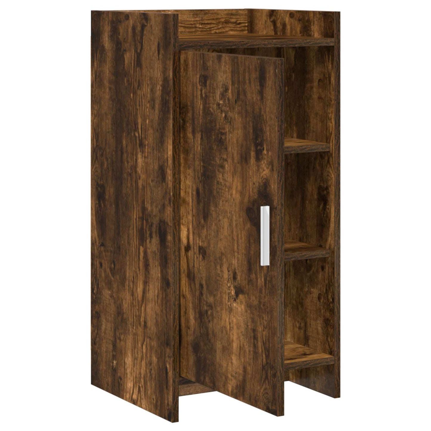 Dressoir Gerookt eiken 40 x 36 x 80 cm Bewerkt hout