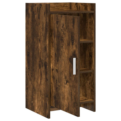 Dressoir Gerookt eiken 40 x 36 x 80 cm Bewerkt hout