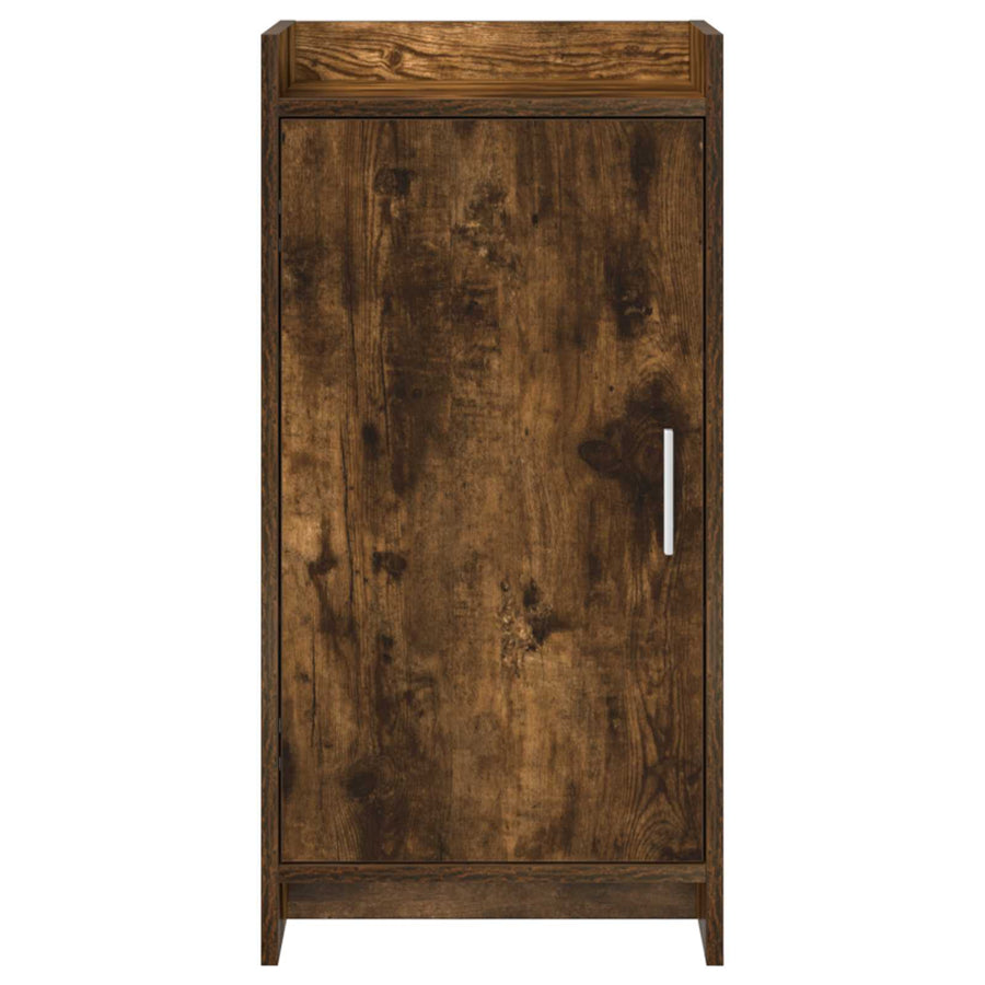 Dressoir Gerookt eiken 40 x 36 x 80 cm Bewerkt hout