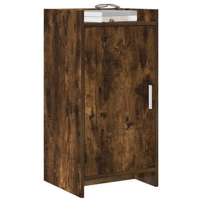 Dressoir Gerookt eiken 40 x 36 x 80 cm Bewerkt hout