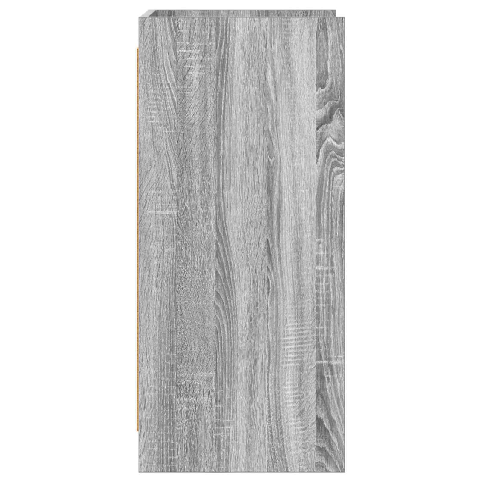 Dressoir Grijs Sonoma 40 x 36 x 80 cm Bewerkt hout