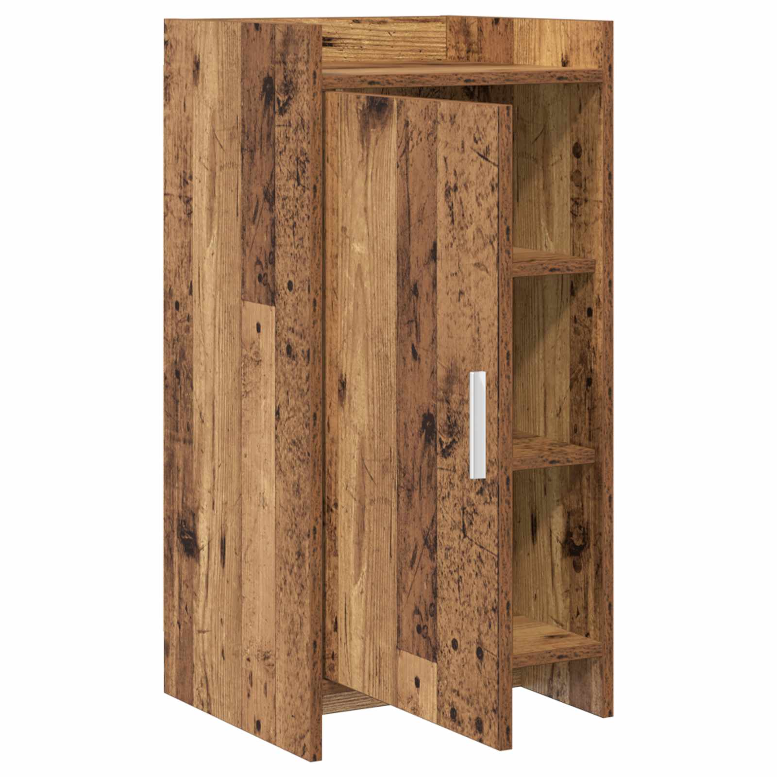 Dressoir Oud hout 40 x 36 x 80 cm Bewerkt hout