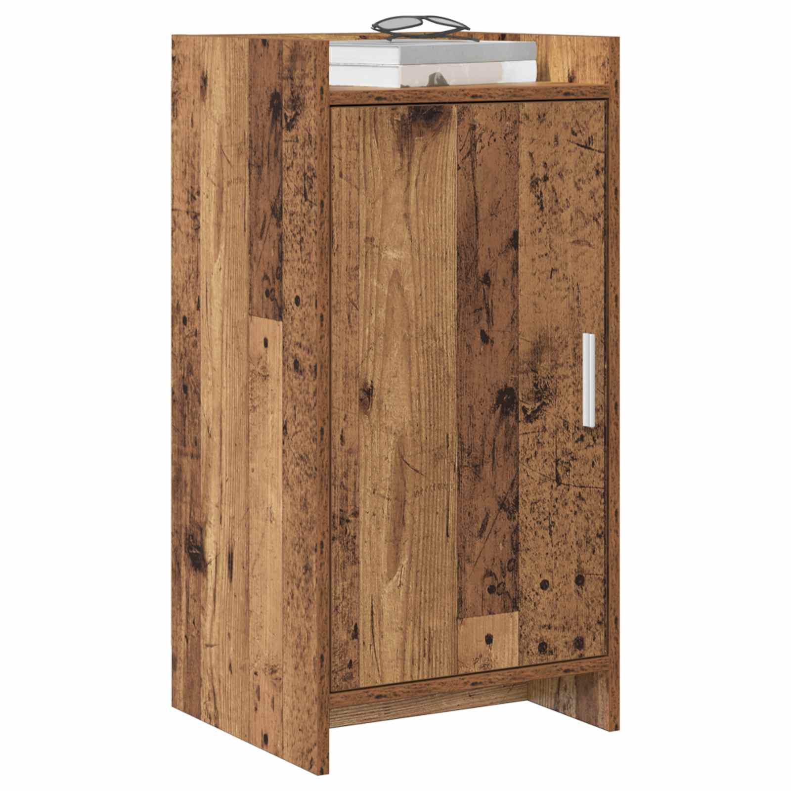 Dressoir Oud hout 40 x 36 x 80 cm Bewerkt hout