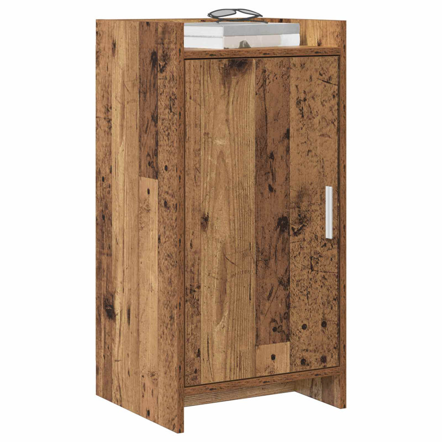 Dressoir Oud hout 40 x 36 x 80 cm Bewerkt hout