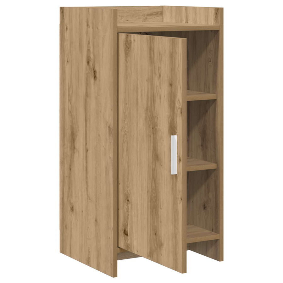 Dressoir Artisanaal eiken 40 x 36 x 80 cm Bewerkt hout