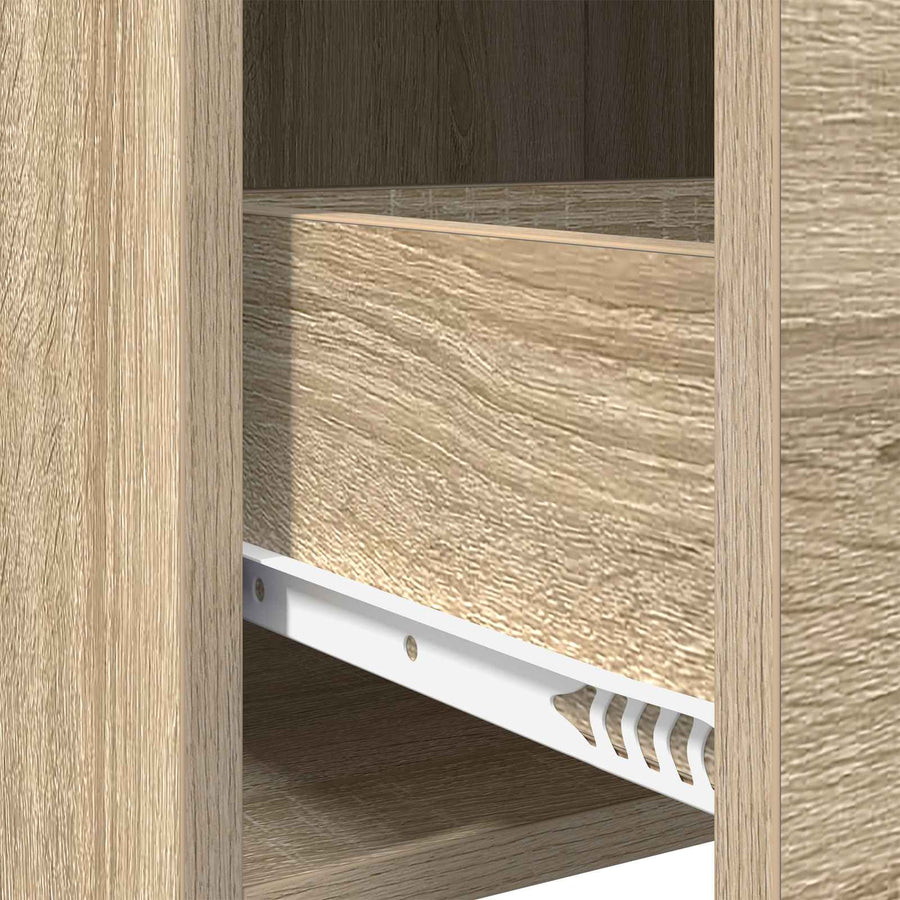 Dressoir Sonoma Eiken 40 x 36 x 80 cm Bewerkt hout