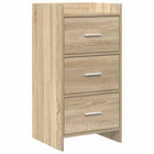 Dressoir 40x36x80 cm bewerkt hout Sonoma eiken
