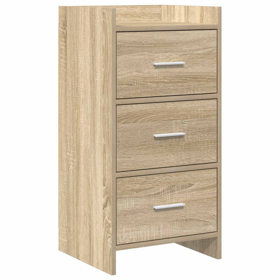 Dressoir Sonoma Eiken 40 x 36 x 80 cm Bewerkt hout