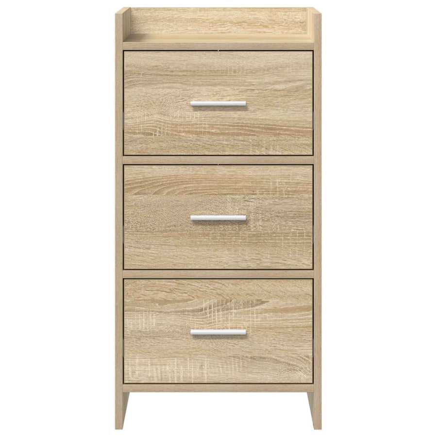 Dressoir Sonoma Eiken 40 x 36 x 80 cm Bewerkt hout