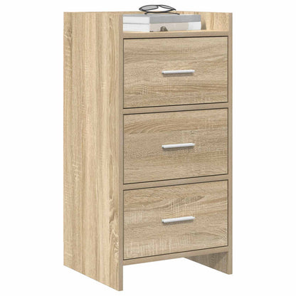 Dressoir Sonoma Eiken 40 x 36 x 80 cm Bewerkt hout