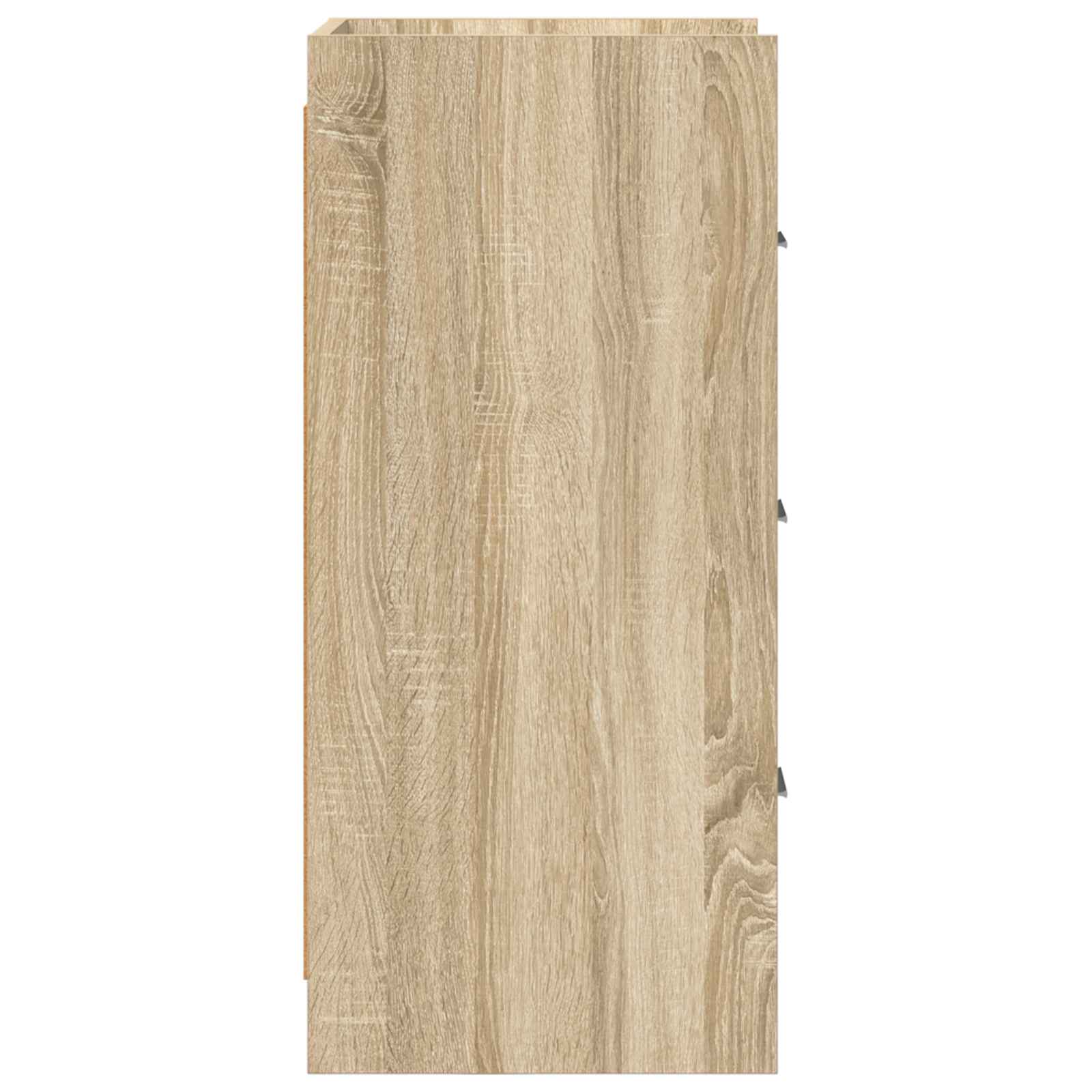 Dressoir Sonoma Eiken 40 x 36 x 80 cm Bewerkt hout