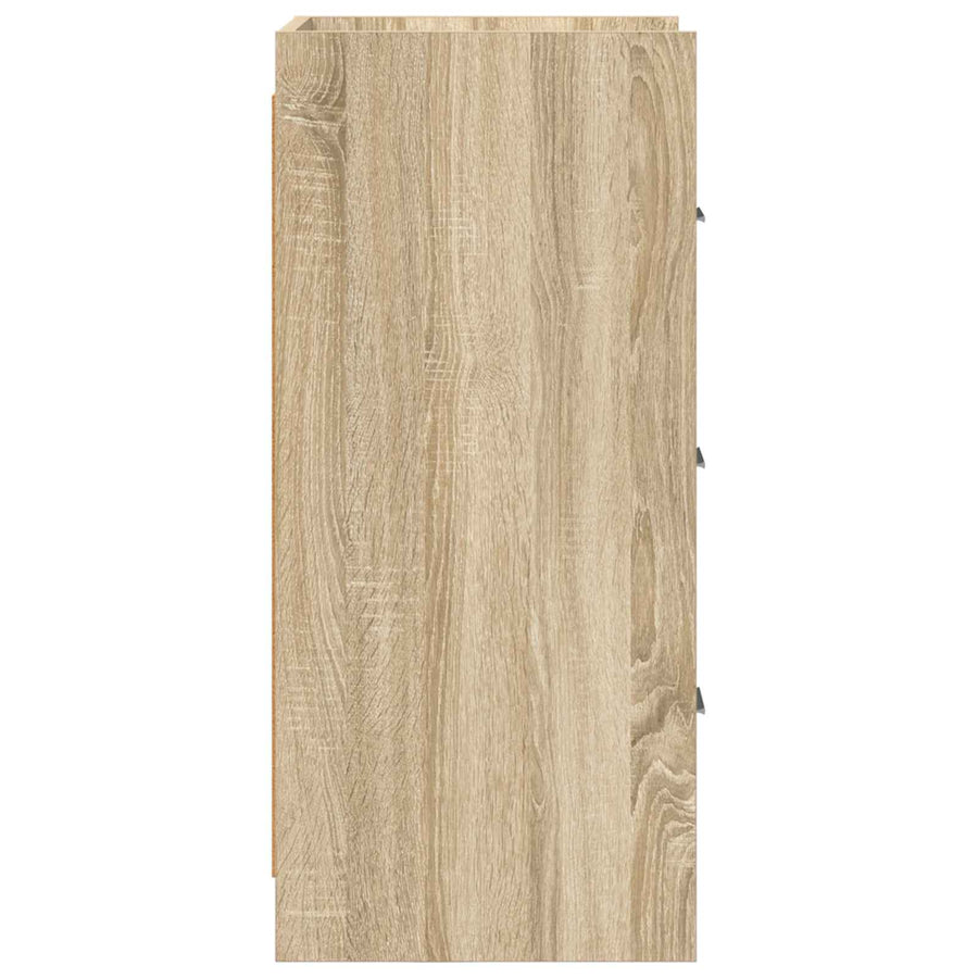 Dressoir Sonoma Eiken 40 x 36 x 80 cm Bewerkt hout