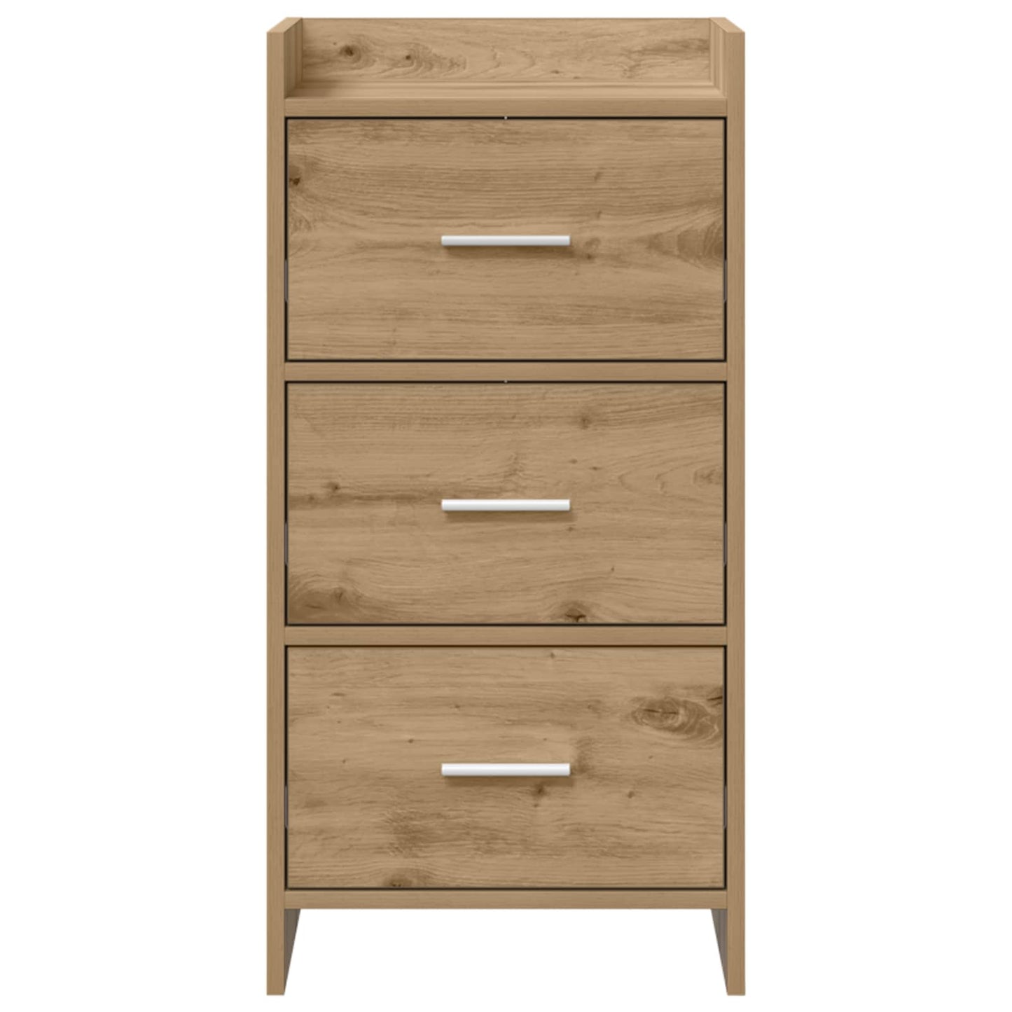 Dressoir Artisanaal eiken 40 x 36 x 80 cm Bewerkt hout
