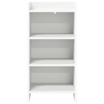 Dressoir Wit 40 x 36 x 80 cm Bewerkt hout