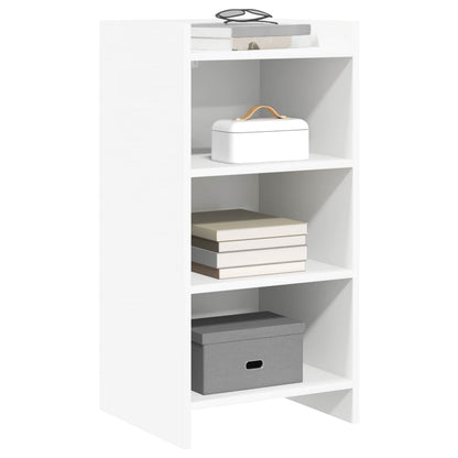 Dressoir Wit 40 x 36 x 80 cm Bewerkt hout