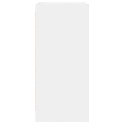 Dressoir Wit 40 x 36 x 80 cm Bewerkt hout