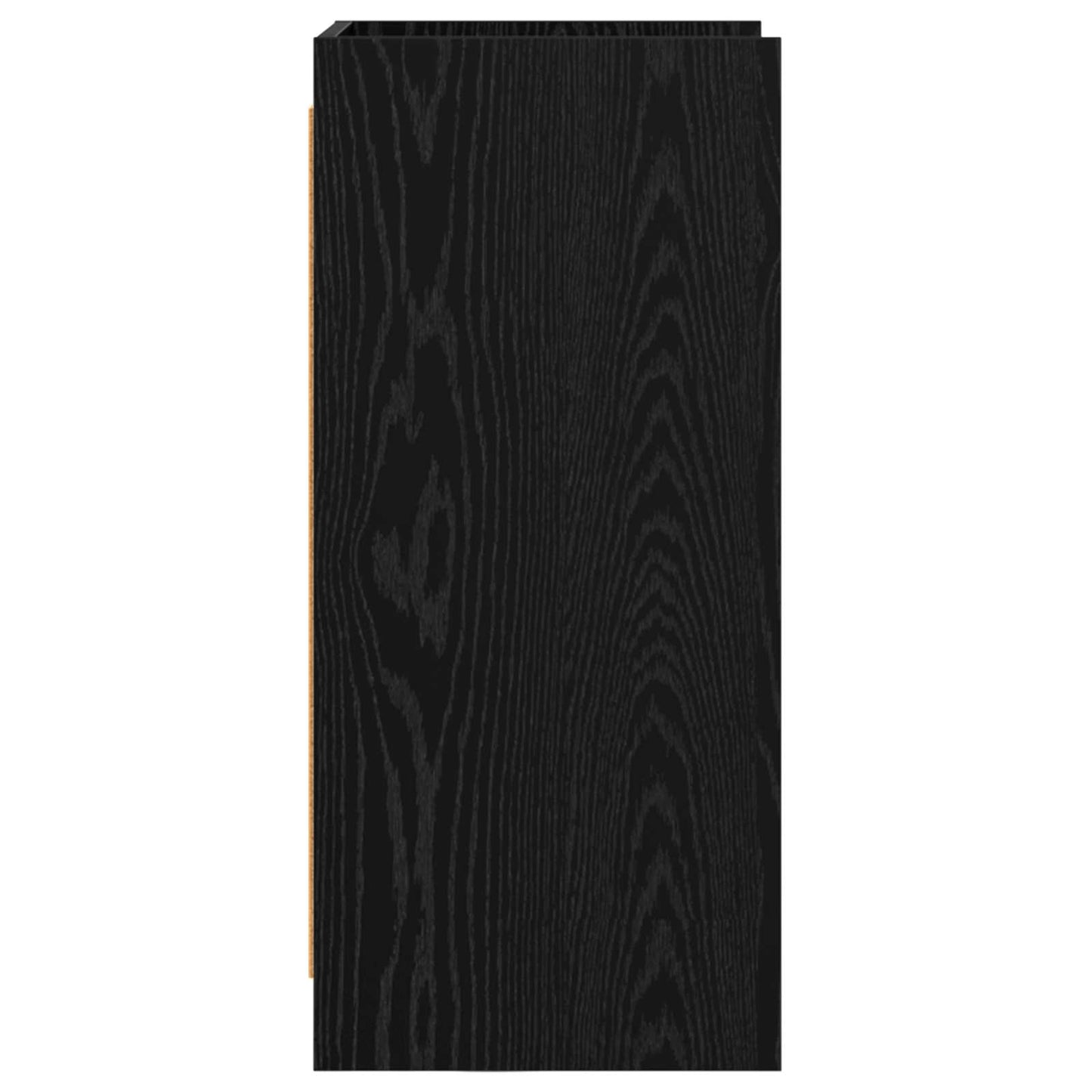Dressoir Zwart eiken 40 x 36 x 80 cm Bewerkt hout