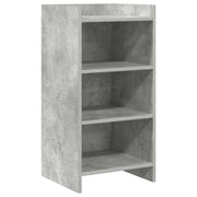 Dressoir 40x36x80 cm betongrijs bewerkt hout