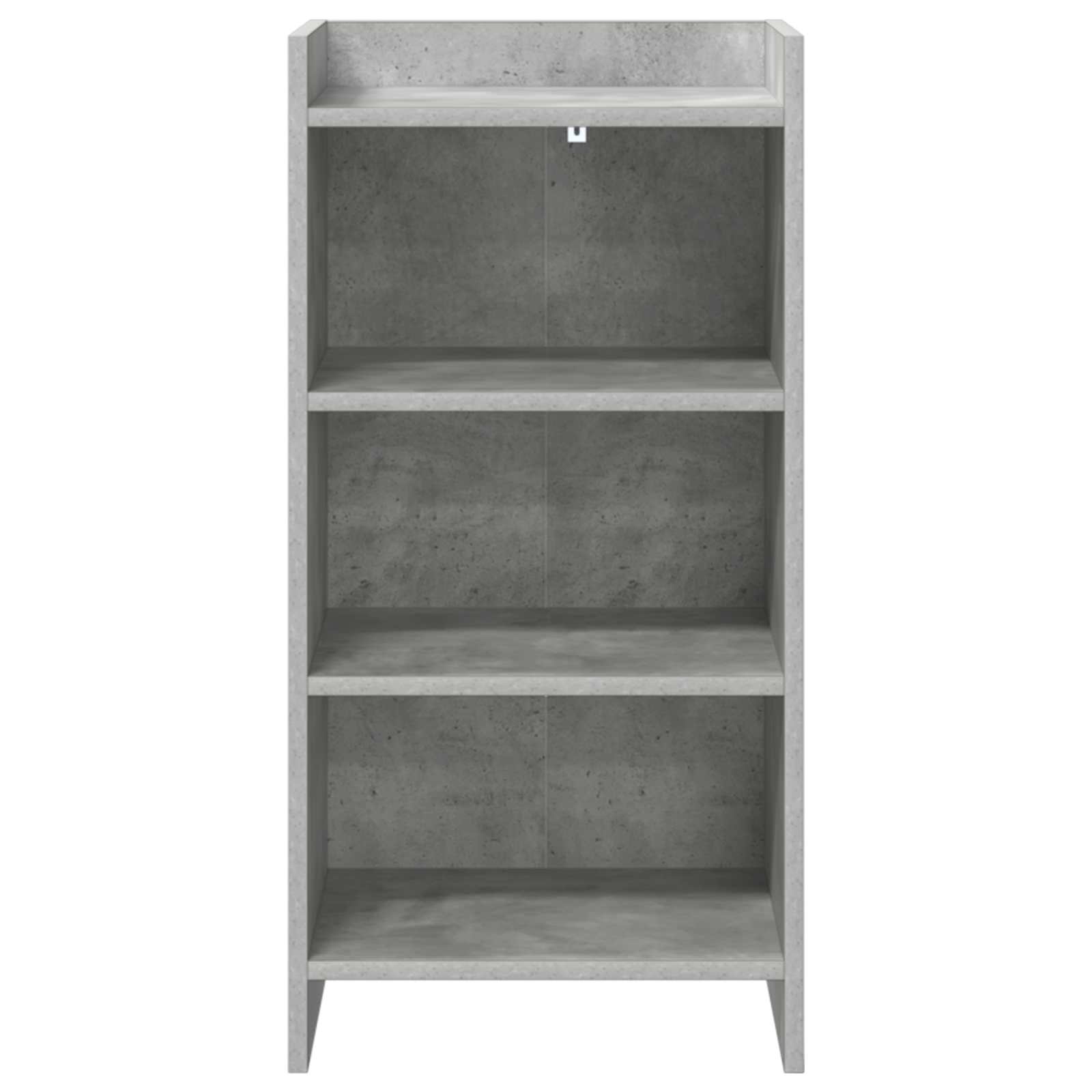 Dressoir Betongrijs 40 x 36 x 80 cm Bewerkt hout