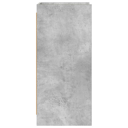 Dressoir Betongrijs 40 x 36 x 80 cm Bewerkt hout