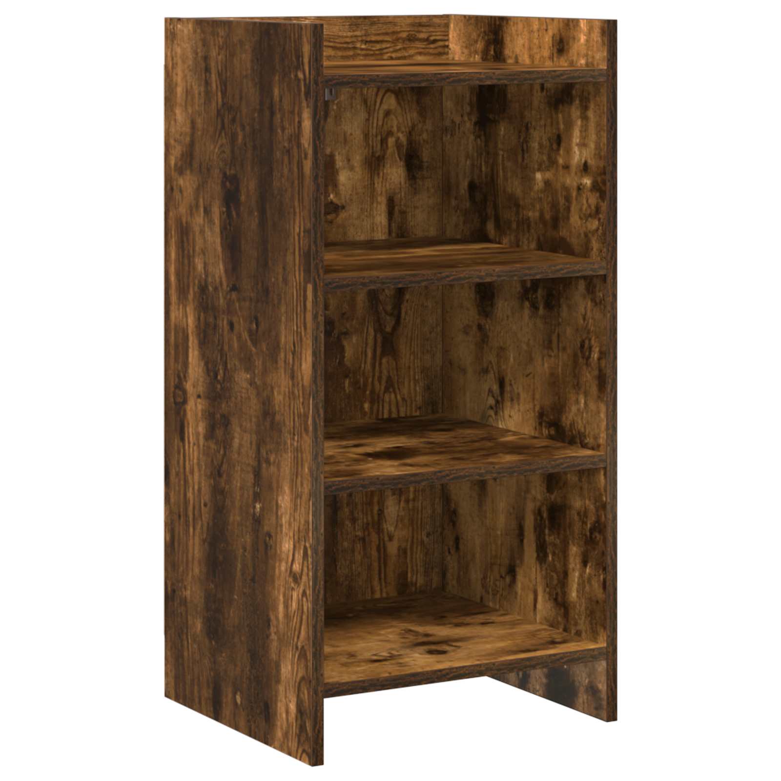 Dressoir Gerookt eiken 40 x 36 x 80 cm Bewerkt hout
