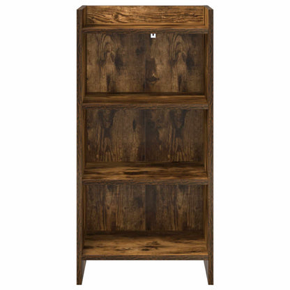 Dressoir Gerookt eiken 40 x 36 x 80 cm Bewerkt hout