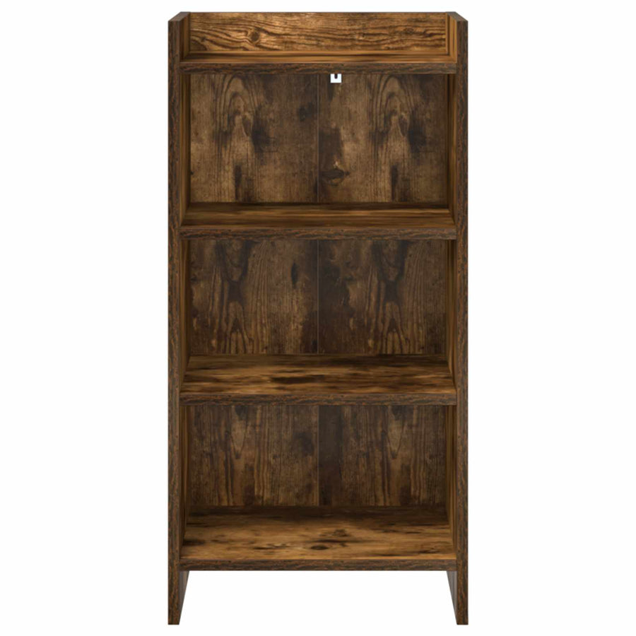 Dressoir Gerookt eiken 40 x 36 x 80 cm Bewerkt hout