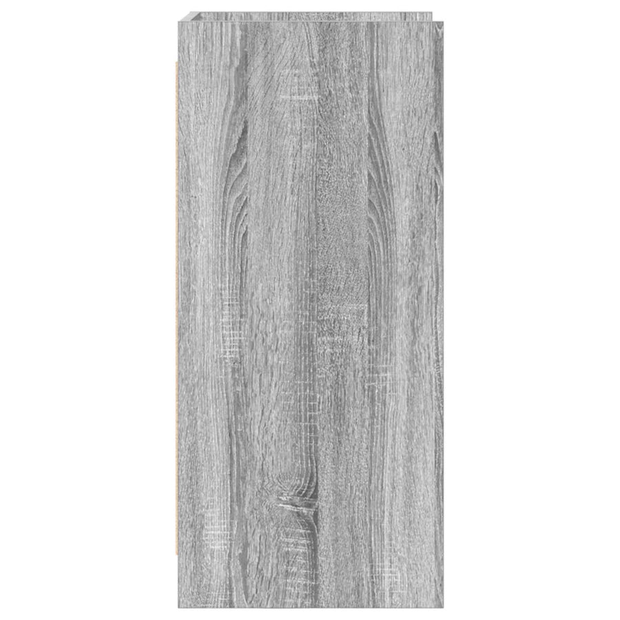 Dressoir Grijs Sonoma 40 x 36 x 80 cm Bewerkt hout