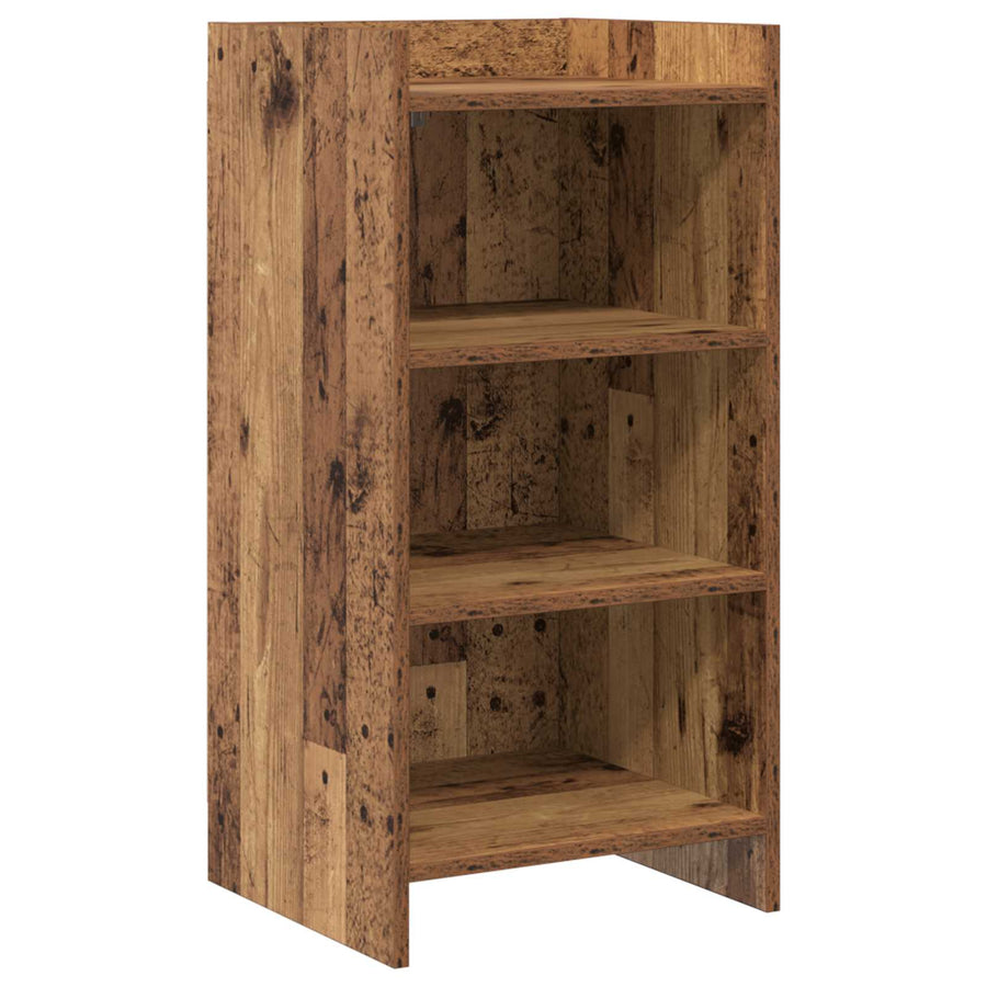 Dressoir Oud hout 40 x 36 x 80 cm Bewerkt hout