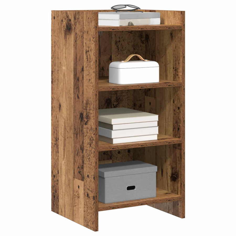 Dressoir Oud hout 40 x 36 x 80 cm Bewerkt hout