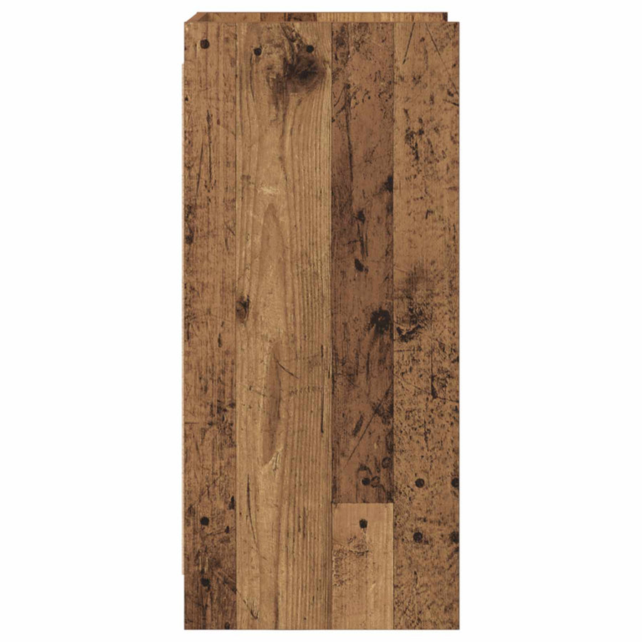 Dressoir Oud hout 40 x 36 x 80 cm Bewerkt hout