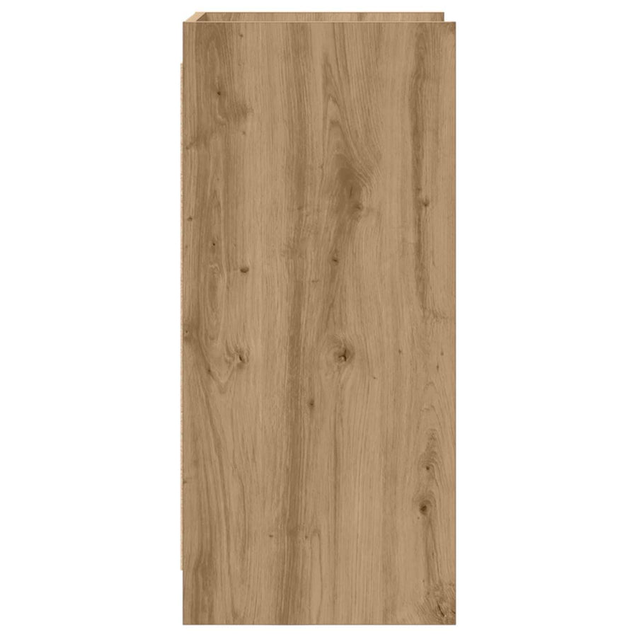 Dressoir Artisanaal eiken 40 x 36 x 80 cm Bewerkt hout