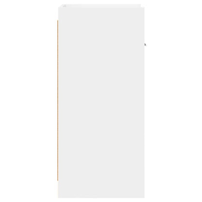 Dressoir Wit 40 x 36 x 80 cm Bewerkt hout