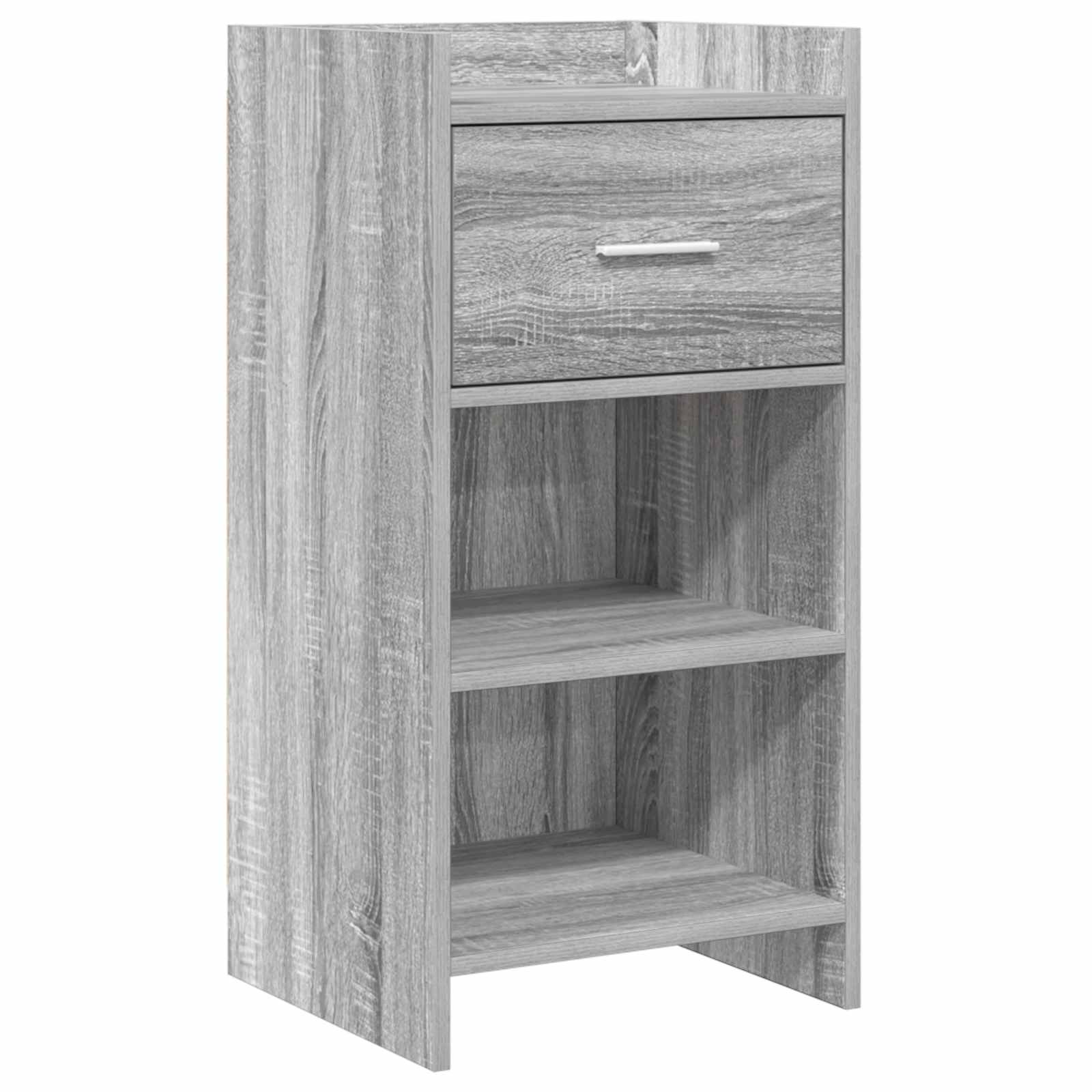 Dressoir Grijs Sonoma 40 x 36 x 80 cm Bewerkt hout