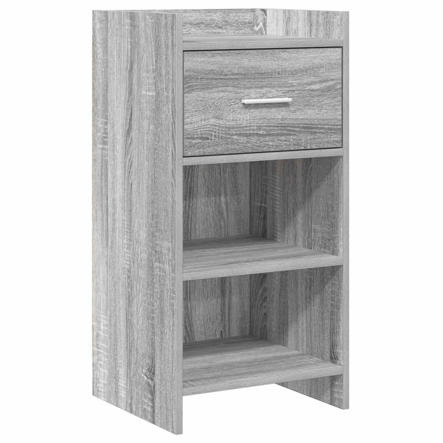 Dressoir Grijs Sonoma 40 x 36 x 80 cm Bewerkt hout