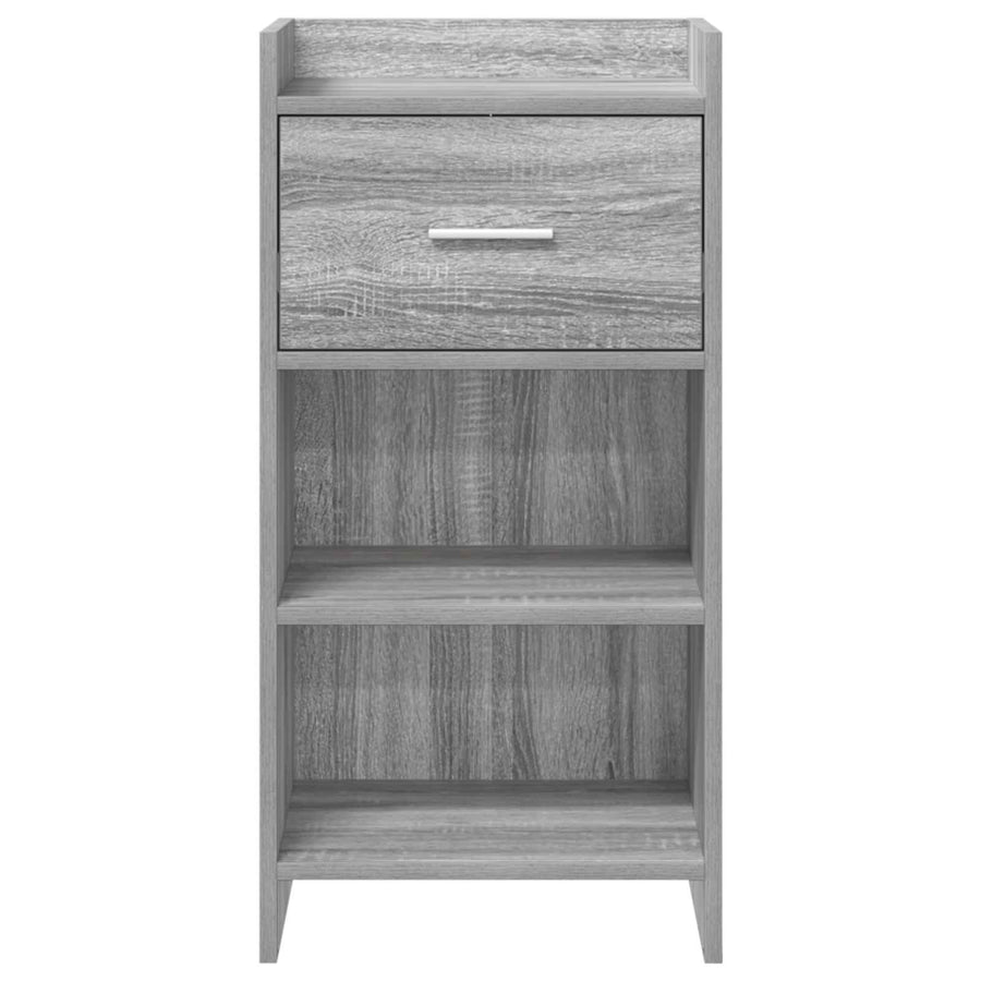 Dressoir Grijs Sonoma 40 x 36 x 80 cm Bewerkt hout