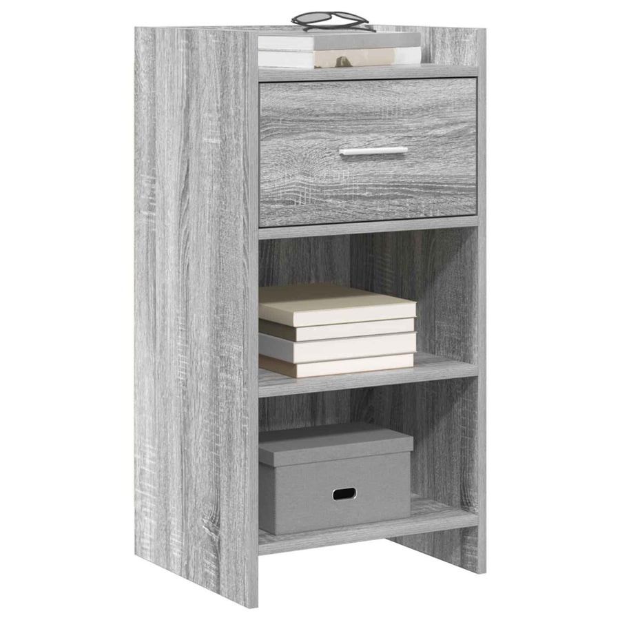 Dressoir Grijs Sonoma 40 x 36 x 80 cm Bewerkt hout