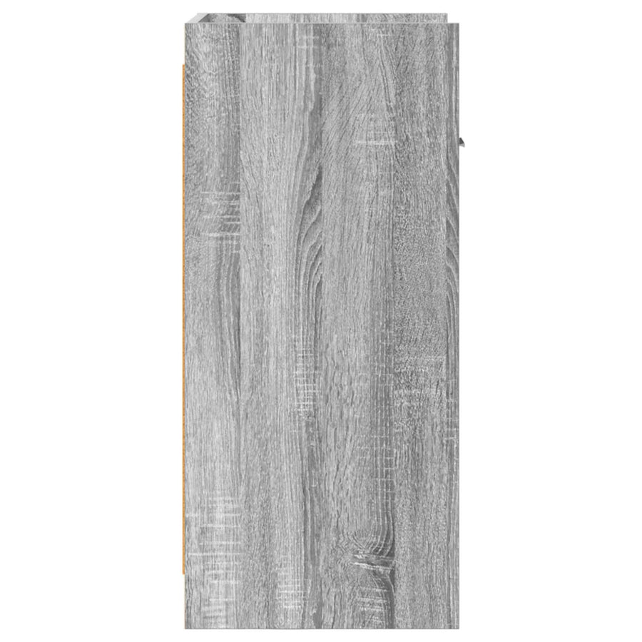 Dressoir Grijs Sonoma 40 x 36 x 80 cm Bewerkt hout