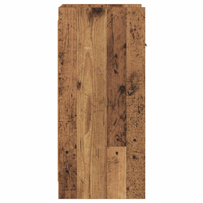 Dressoir Oud hout 40 x 36 x 80 cm Bewerkt hout