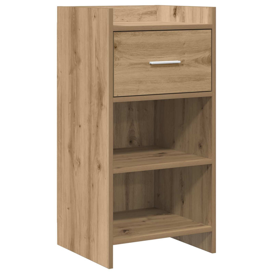 Dressoir Artisanaal eiken 40 x 36 x 80 cm Bewerkt hout