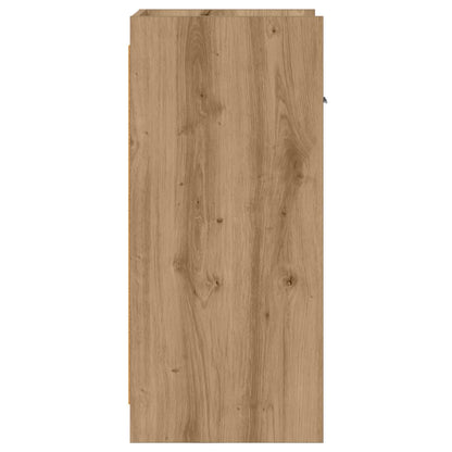 Dressoir Artisanaal eiken 40 x 36 x 80 cm Bewerkt hout