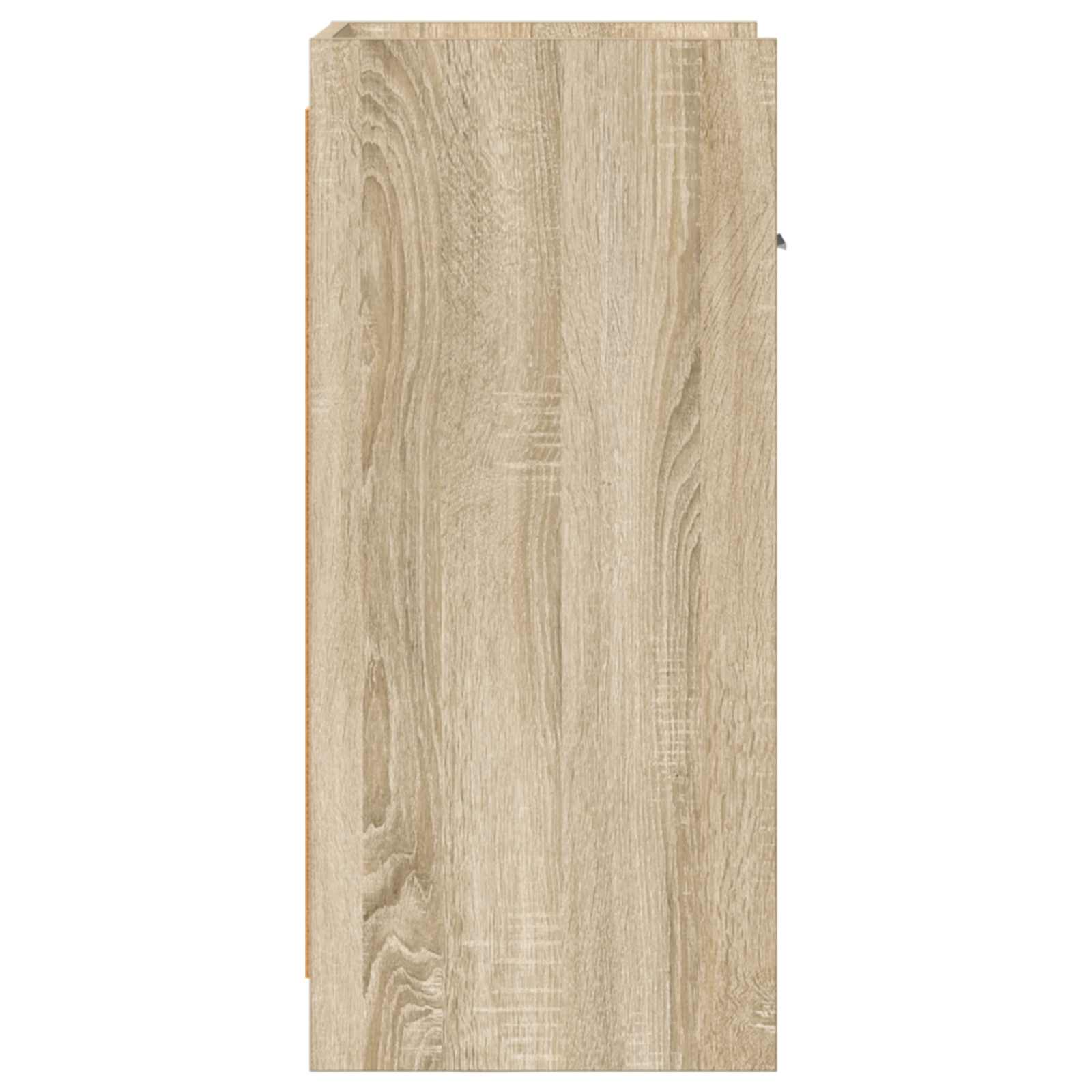 Dressoir Sonoma Eiken 40 x 36 x 80 cm Bewerkt hout