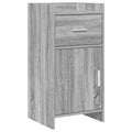 Dressoir Grijs Sonoma 40 x 36 x 80 cm Bewerkt hout