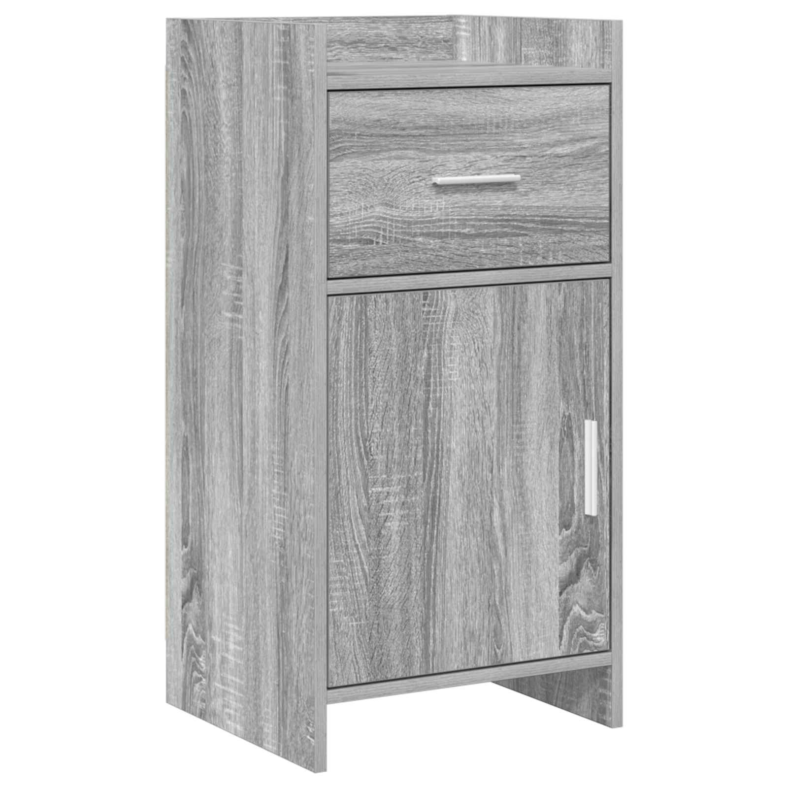 Dressoir Grijs Sonoma 40 x 36 x 80 cm Bewerkt hout