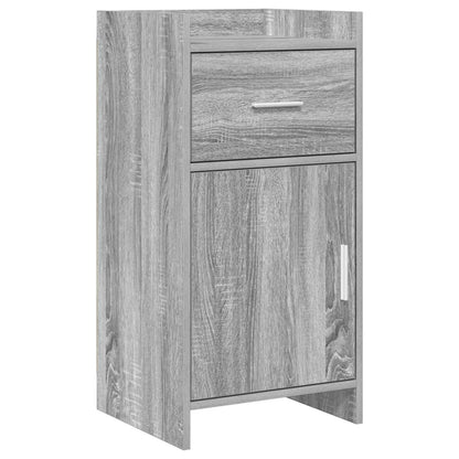 Dressoir Grijs Sonoma 40 x 36 x 80 cm Bewerkt hout