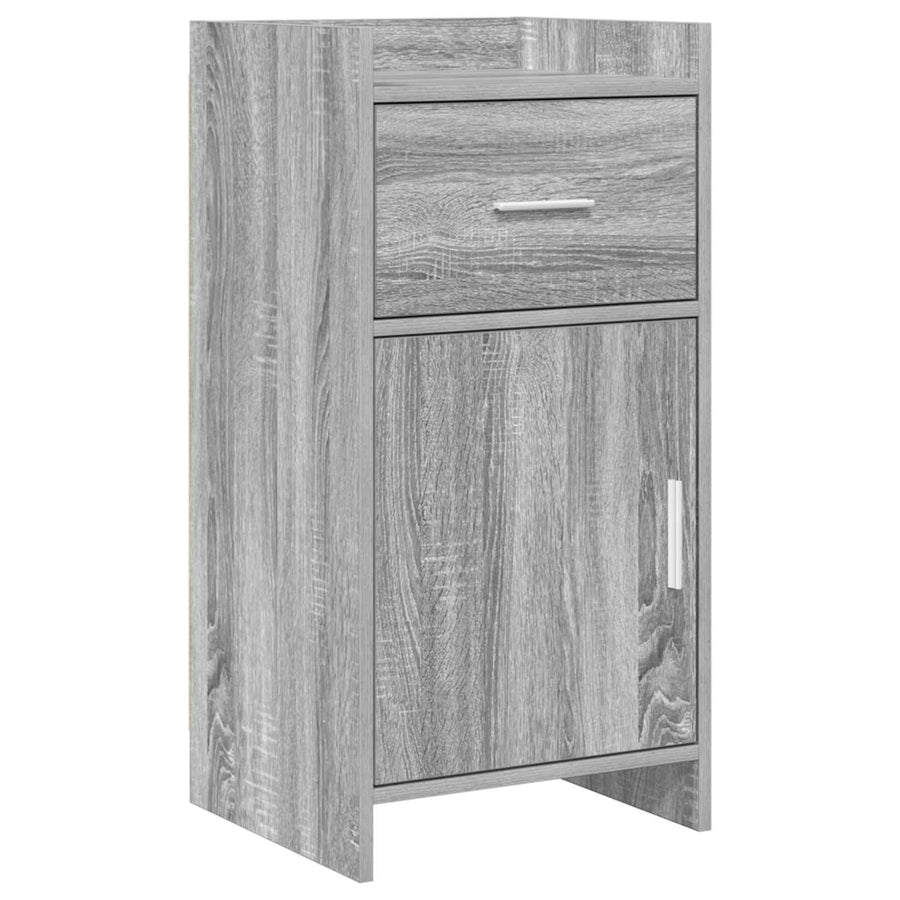 Dressoir Grijs Sonoma 40 x 36 x 80 cm Bewerkt hout