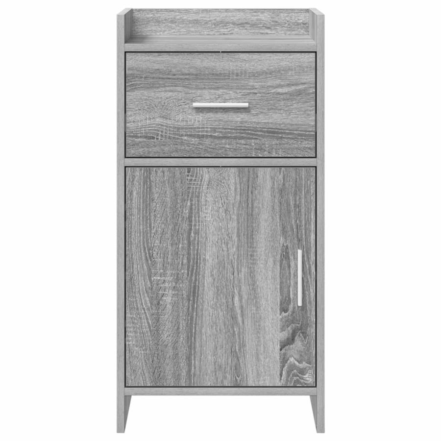 Dressoir Grijs Sonoma 40 x 36 x 80 cm Bewerkt hout